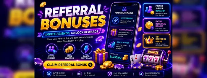 Referral bonus rewards