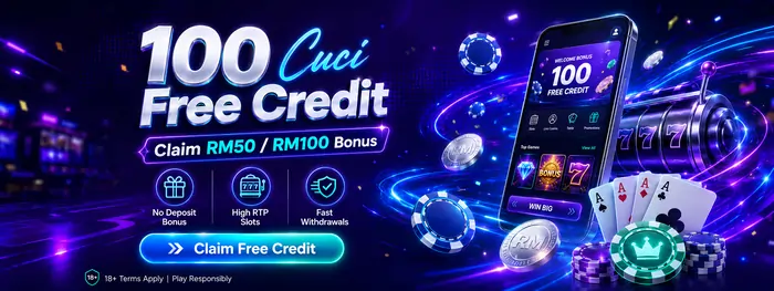 100 Cuci free credit welcome bonus — claim RM50 or RM100