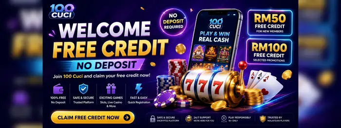 Welcome free credit no deposit bonus